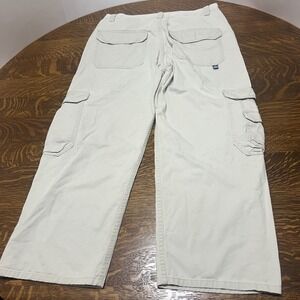 Levi's SilverTab Cargo Pants Mens 36x30 Tan Baggy Loose Fit 90s Y2K
